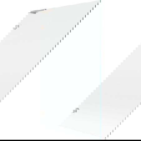 Mexen Lunar L parawan nawannowy 1-skrzydłowy 100 x 150 cm, transparent, nikiel szczotkowany - 897L-100-000-97-00