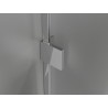 Mexen Lunar L drzwi prysznicowe uchylne prawe 120 cm, transparent, chrom - 834SL-120-050-01-00-P
