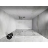 Mexen Lunar L drzwi prysznicowe uchylne prawe 120 cm, transparent, chrom - 834SL-120-050-01-00-P