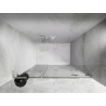 Mexen Lunar L drzwi prysznicowe uchylne prawe 140 cm, transparent, białe - 834SL-140-050-20-00-P