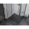 Mexen Apia kabina prysznicowa rozsuwana 100 x 100 cm, transparent, chrom - 840-100-100-01-00