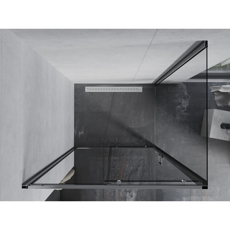 Mexen Apia kabina prysznicowa rozsuwana 115 x 100 cm, transparent, chrom - 840-115-100-01-00