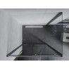 Mexen Apia kabina prysznicowa rozsuwana 140 x 90 cm, transparent, chrom - 840-140-090-01-00