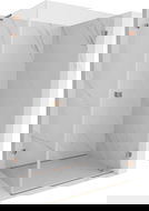 Mexen Lunar-B L kabina prysznicowa uchylna prawa 95 x 80 cm, transparent, miedź szczotkowana - 832L-095-080-65-00-P