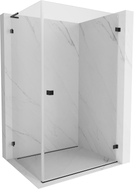 Mexen Lunar-B L kabina prysznicowa uchylna prawa 100 x 90 cm, transparent, czarna - 832L-100-090-70-00-P