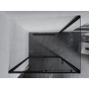Mexen Apia kabina prysznicowa rozsuwana 135 x 90 cm, transparent, czarna - 840-135-090-70-00