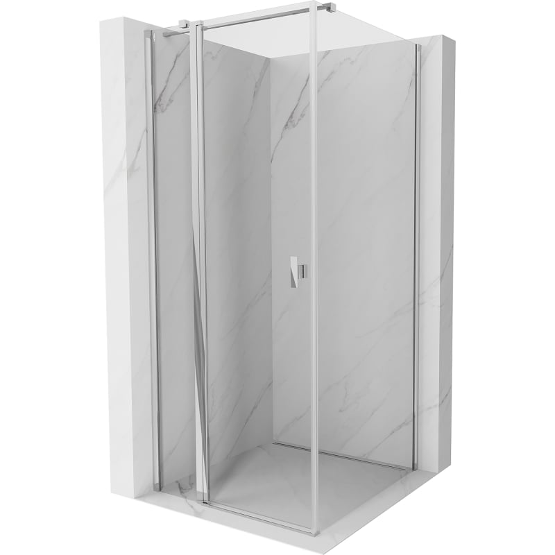 Mexen Mist T kabina prysznicowa uchylna 85 x 85 cm, transparent, chrom - 8A4T-085-085-01-00