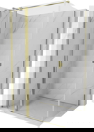 Mexen Mist T kabina prysznicowa uchylna 90 x 120 cm, transparent, złota - 8A4T-090-120-50-00