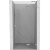 Mexen Lunar L drzwi prysznicowe uchylne prawe 75 cm, transparent, nikiel szczotkowany - 834L-075-000-97-00-P