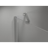 Mexen Mist Duo kabina prysznicowa uchylna 75 x 75 cm, transparent, chrom - 8A4-075-075-01-00