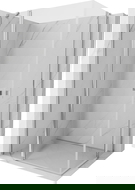 Mexen Mist Duo kabina prysznicowa uchylna 100 x 80 cm, transparent, chrom - 8A4-100-080-01-00