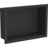 Mexen X-Wall-R półka wnękowa z kołnierzem 30 x 20 cm, czarna - 1970302010