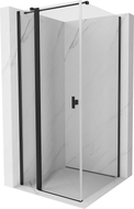 Mexen Mist T kabina prysznicowa uchylna 85 x 85 cm, transparent, czarna - 8A4T-085-085-70-00
