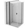 Mexen Mist T kabina prysznicowa uchylna 70 x 95 cm, transparent, czarna - 8A4T-070-095-70-00