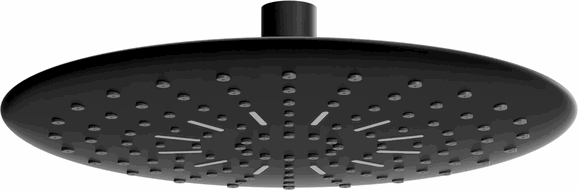 Mexen D-67 deszczownica 22 cm, czarna - 79767-70