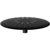 Mexen D-67 deszczownica 22 cm, czarna - 79767-70