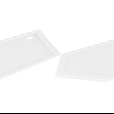 Mexen Flow brodzik pięciokątny slim prawy 90 x 100 cm, biały połysk - 46P109010R