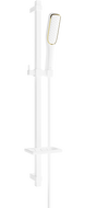 Mexen DQ49 zestaw prysznicowy suwany, biały - 785494581-25