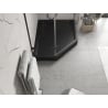 Mexen Flow+ brodzik pięciokątny prawy 90 x 80 cm, czarny mat - 46P708090RH