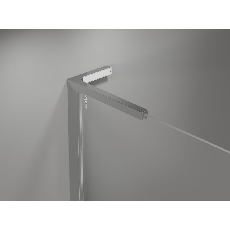 Mexen Mist L Duo kabina prysznicowa uchylna 120 x 105 cm, transparent, chrom - 8A4L-120-105-01-00