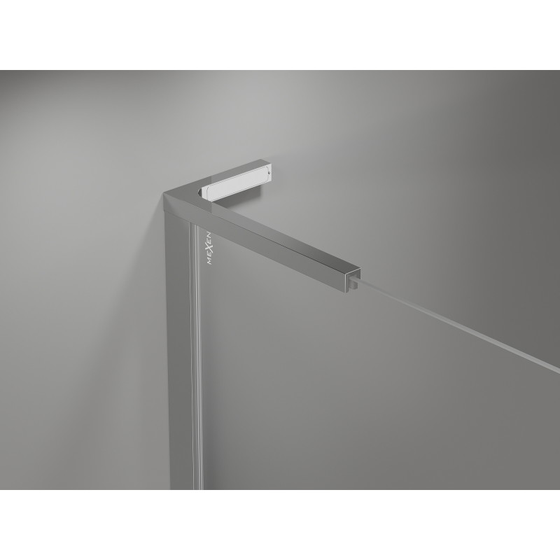 Mexen Mist L Duo kabina prysznicowa uchylna 115 x 110 cm, transparent, chrom - 8A4L-115-110-01-00