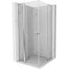 Mexen Mist L Duo kabina prysznicowa uchylna 120 x 120 cm, transparent, chrom - 8A4L-120-120-01-00