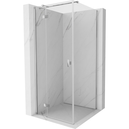 Mexen Mist-H T kabina prysznicowa uchylna lewa 70 x 70 cm, transparent, chrom - 8A5T-070-070-01-00-L