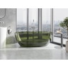 Mexen Pure wanna wolnostojąca transparentna 170 x 80 cm, olive, korek chrom - 58071708001