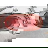 Mexen Pure rose wanna wolnostojąca transparentna 170 x 80 cm, korek chrom - 58071708014