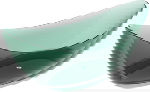 Mexen Vea teal wanna wolnostojąca transparentna 180 x 80 cm, korek chrom - 58091808011
