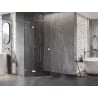 Mexen Lunar L kabina prysznicowa pięciokątna uchylna lewa 90 x 100 cm, transparent, chrom - 831L-090L-100P-01-00-L