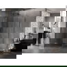 Mexen Lunar kabina prysznicowa pięciokątna uchylna lewa 80 x 90 cm, transparent, gun metal - 831-080L-090P-95-00-L