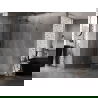 Mexen Lunar kabina prysznicowa pięciokątna uchylna lewa 80 x 90 cm, transparent, gun metal - 831-080L-090P-95-00-L