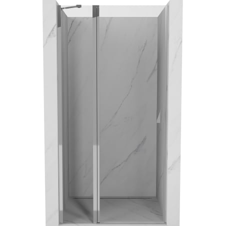 Mexen Mist drzwi prysznicowe uchylne 75 cm, transparent, chrom - 8A4-075-000-01-00