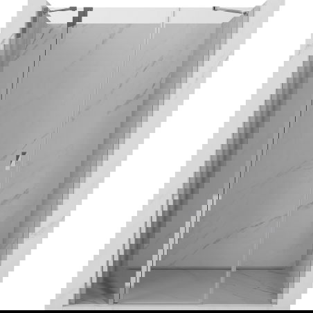 Mexen Mist drzwi prysznicowe uchylne 120 cm, transparent, chrom - 8A4-120-001-01-00