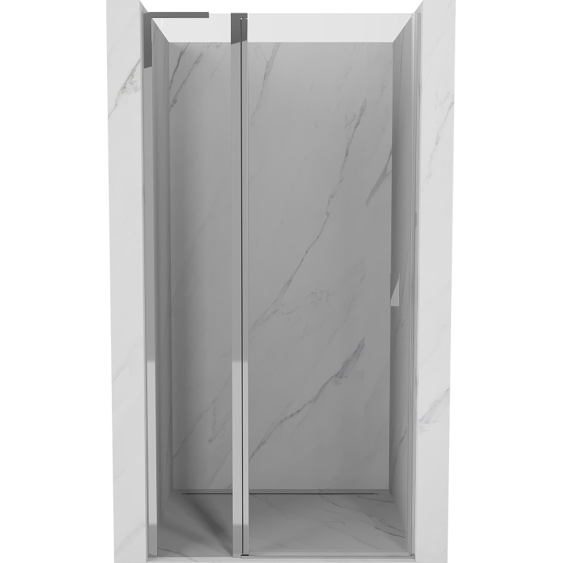 Mexen Mist L drzwi prysznicowe uchylne 90 cm, transparent, chrom - 8A4L-090-000-01-00