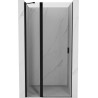 Mexen Mist drzwi prysznicowe uchylne 90 cm, transparent, czarne - 8A4-090-000-70-00