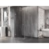Mexen Lunar-B kabina prysznicowa uchylna lewa 70 x 70 cm, transparent, chrom - 832-070-070-01-00-L