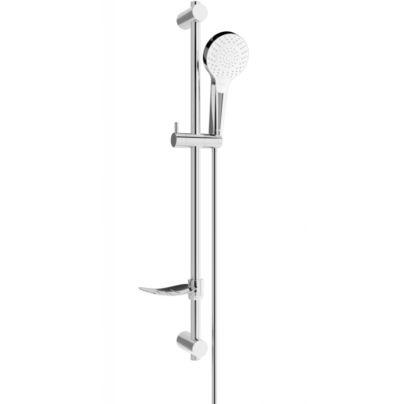 Mexen DF05 zestaw prysznicowy suwany, chrom - 785054582-00