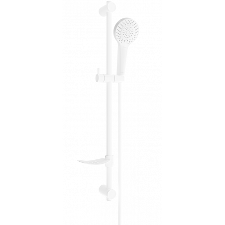 Mexen DF05 zestaw prysznicowy suwany, biały - 785054582-20