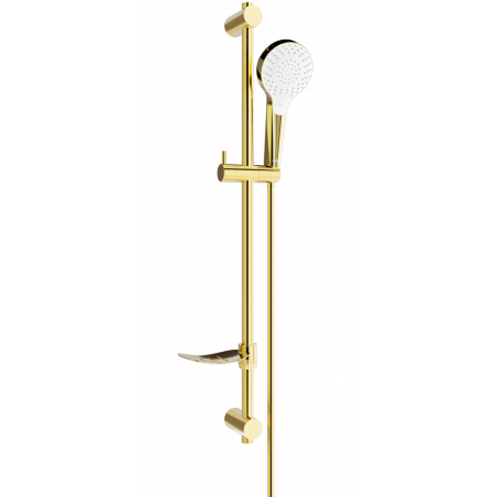 Mexen DF05 zestaw prysznicowy suwany, złoty - 785054582-50