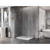 Mexen Lunar-B kabina prysznicowa uchylna lewa 100 x 90 cm, transparent, chrom - 832-100-090-01-00-L