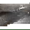 Mexen Lunar-B L kabina prysznicowa uchylna lewa 100 x 70 cm, transparent, biała - 832L-100-070-20-00-L