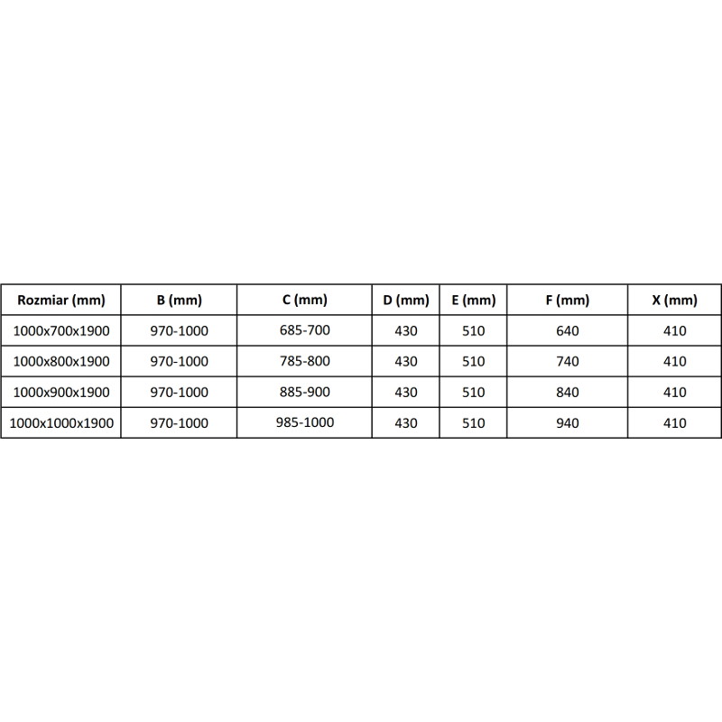 Mexen Apia kabina prysznicowa rozsuwana 100 x 100 cm, transparent, czarna + brodzik Flat, czarny - 840-100-100-70-00-4070B