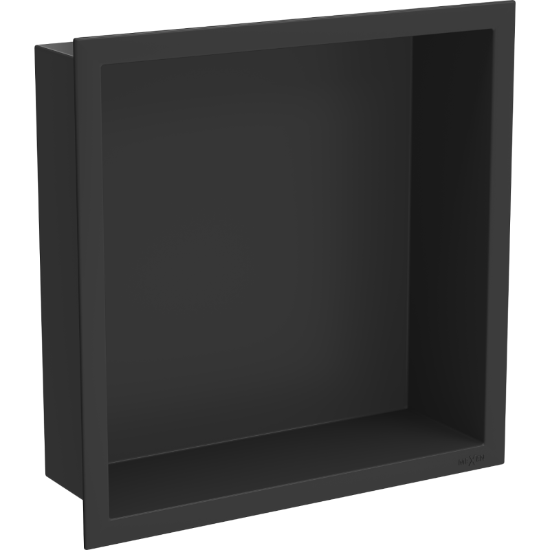 Mexen X-Wall-R półka wnękowa z kołnierzem 30 x 30 cm, czarna - 1970303010