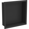 Mexen X-Wall-R półka wnękowa z kołnierzem 30 x 30 cm, czarna - 1970303010