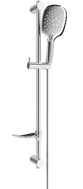 Mexen DF22 zestaw prysznicowy suwany, chrom - 785224582-00