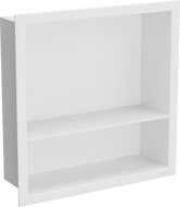 Mexen X-Wall-R półka wnękowa z kołnierzem i półką 30 x 30 cm, biała - 1920303010S