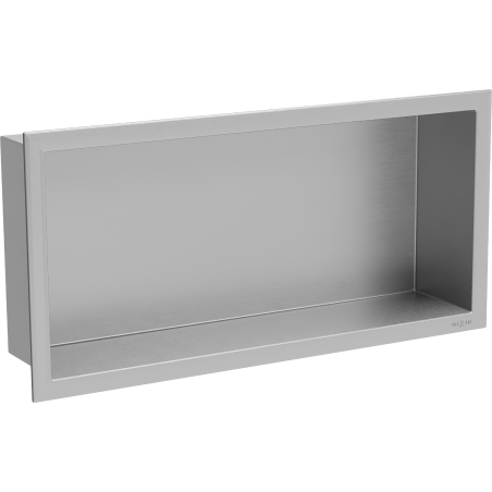 Mexen X-Wall-R półka wnękowa z kołnierzem 45 x 20 cm, inox - 1910452010