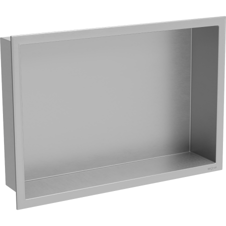 Mexen X-Wall-R półka wnękowa z kołnierzem 45 x 30 cm, inox - 1910453010